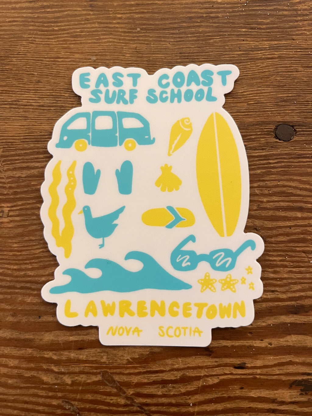 ECSS sticker Beach Days