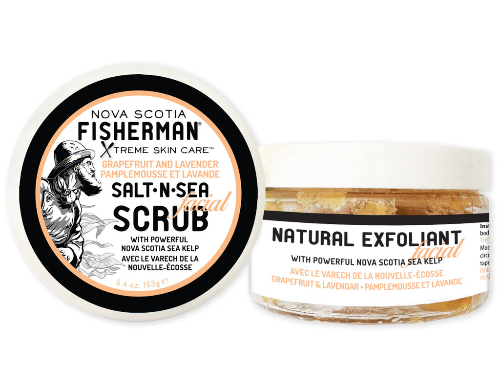 Nova Scotia Fisherman - Grapefruit & Lavender Exfoliant Facial Scrub