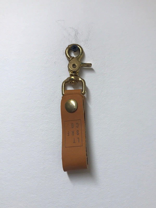 Lawrencetown Surf Co. Leather Keychain